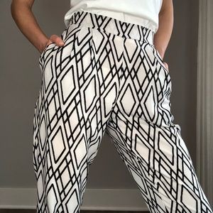 Mr. Nashville Geometric print pants - size US 2